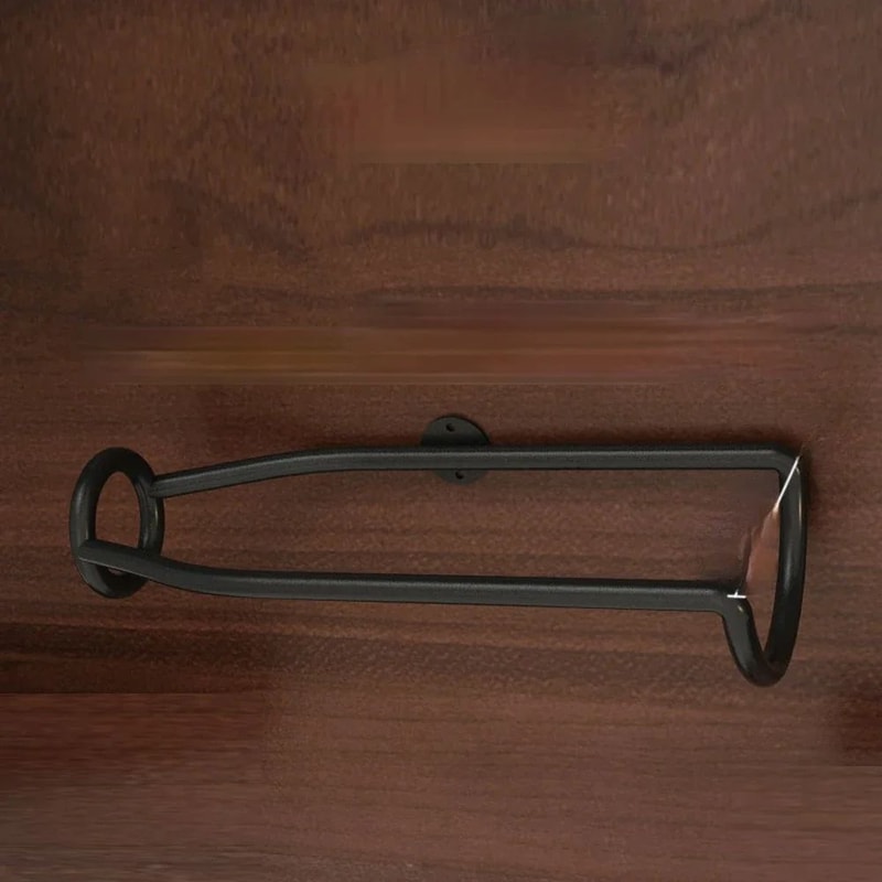 WallMounted Metal Wine Rack Iron Bar Storage Holder For Wine Beer Champagne Display 2