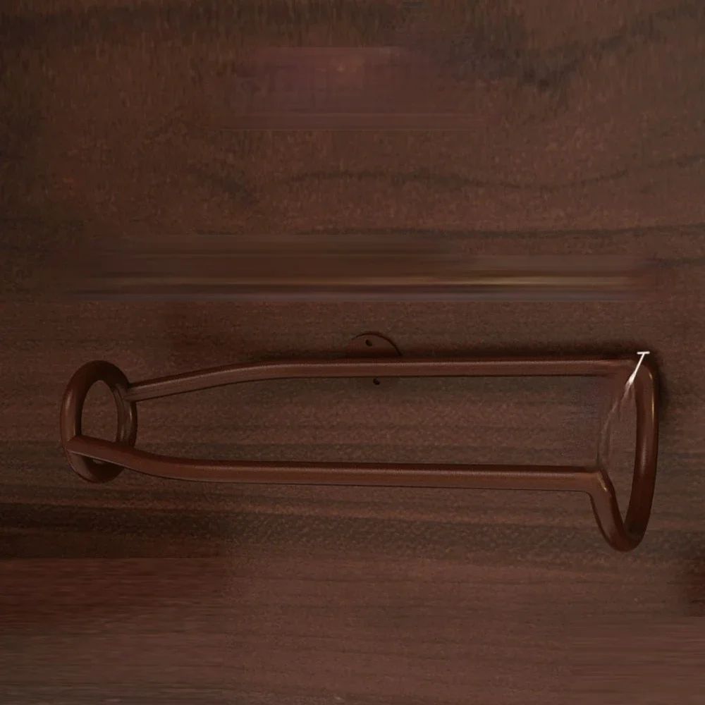 WallMounted Metal Wine Rack Iron Bar Storage Holder For Wine Beer Champagne Display 3