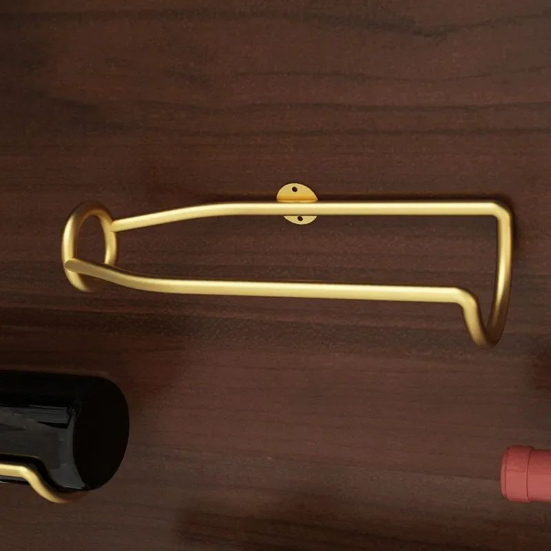 WallMounted Metal Wine Rack Iron Bar Storage Holder For Wine Beer Champagne Display 4
