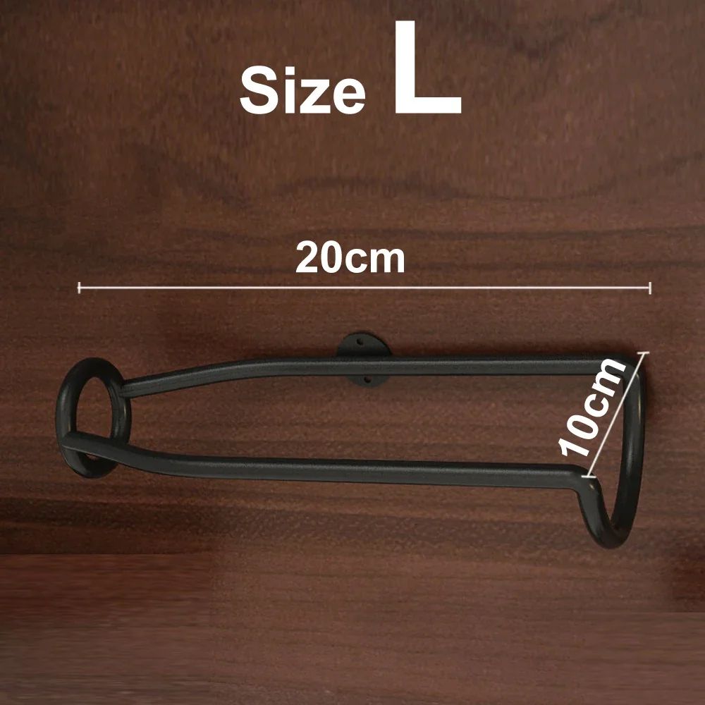 WallMounted Metal Wine Rack Iron Bar Storage Holder For Wine Beer Champagne Display 8