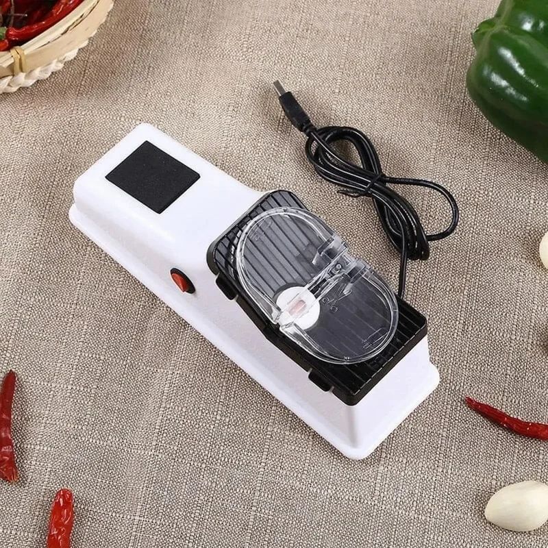 USB Electric Knife Sharpener Professional Adjustable Sharpener For Knives Scissors 3