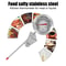 Stainless Steel Food Thermometer 32392F Instant Read Probe For Cooking Milk Meat 4