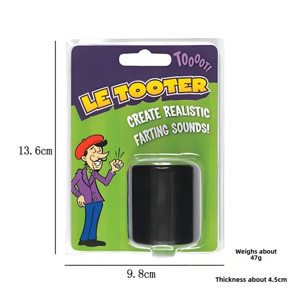 Funny Fart Sound Tube Toy Squeeze Prank Noise Maker Novelty Gag Gift 1