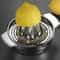 Portable Stainless Steel Lemon Squeezer With Bowl Manual Citrus Juicer For Lemon Orange 5