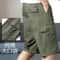 FlexCore Tactical Cargo Shorts Mens Zipper Pocket Elastic Waist Summer Climbing Jogger Shorts 6