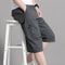 FlexCore Tactical Cargo Shorts Mens Zipper Pocket Elastic Waist Summer Climbing Jogger Shorts 12