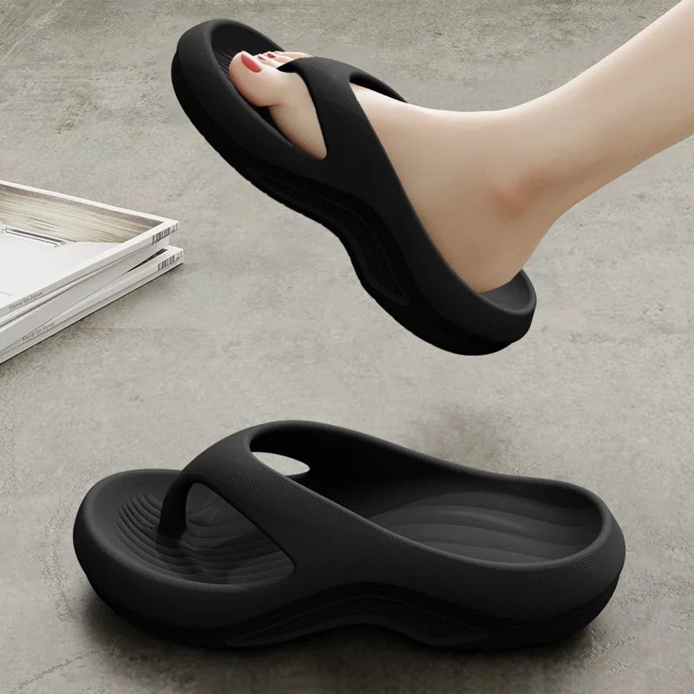 Mens Thick EVA Sole Slippers AntiSlip OdorFree Comfortable Outdoor Slides 6