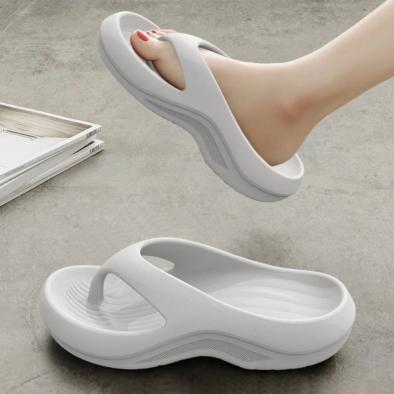 Mens Thick EVA Sole Slippers AntiSlip OdorFree Comfortable Outdoor Slides 8