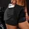 Womens 2in1 Elastic Sports Shorts With Pockets High Waist Yoga Running Training Shorts 0