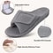 Kidmi ComfortFlex Orthopedic Arch Support Slippers Adjustable Plush Home Slides For Plantar Fascii 1
