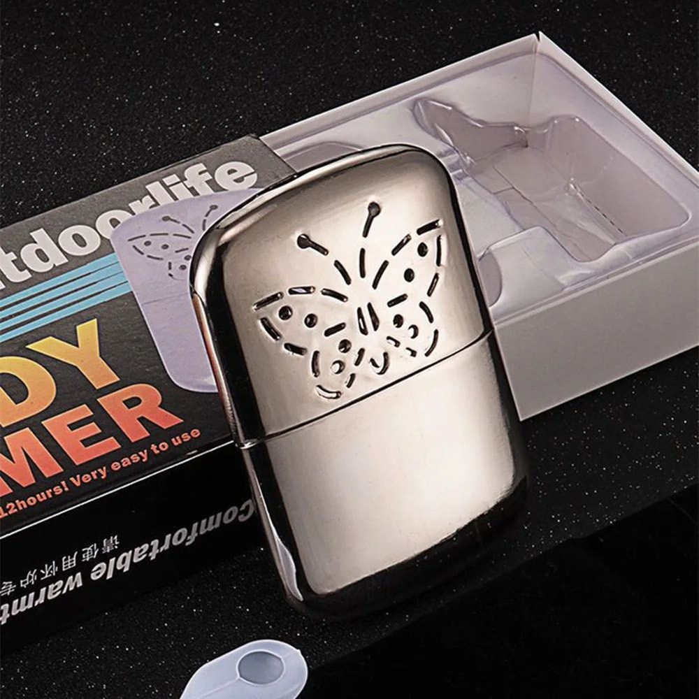 ThermaCore Zinc Alloy Pocket Hand Warmer Reusable Fuel Heater For Extreme Cold Outdoor Comfort 2