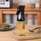 MistChef Glass Oil Spray Bottle Refillable Olive Oil Sprayer For Cooking BBQ Healthy Portion Cont