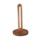 WoodElegance FreeStanding Tissue Holder Solid Wood NonSlip Paper Roll Napkin Organizer Rack 6