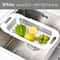 FlexiSink 3in1 Expandable Drain Basket Adjustable Kitchen Sink Storage Vegetable Washer Dish Rack 7
