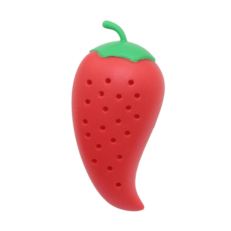 SpicePod Chili Silicone Infuser Creative Herb Seasoning Filter For Soup Stew Cooking 6