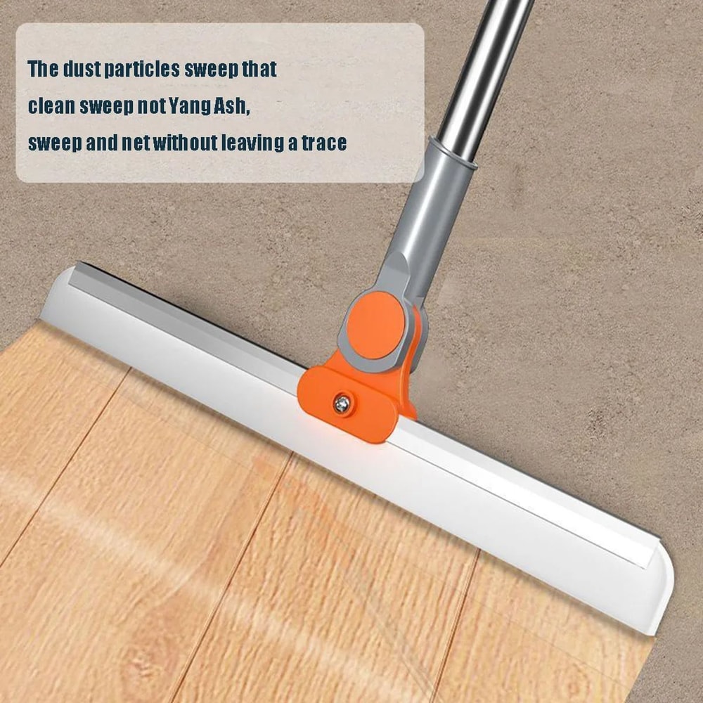 AquaSweep Silicone Scraper Broom MultiSurface Magic Floor Glass Wiper Mop For Bathroom Home Clea 1