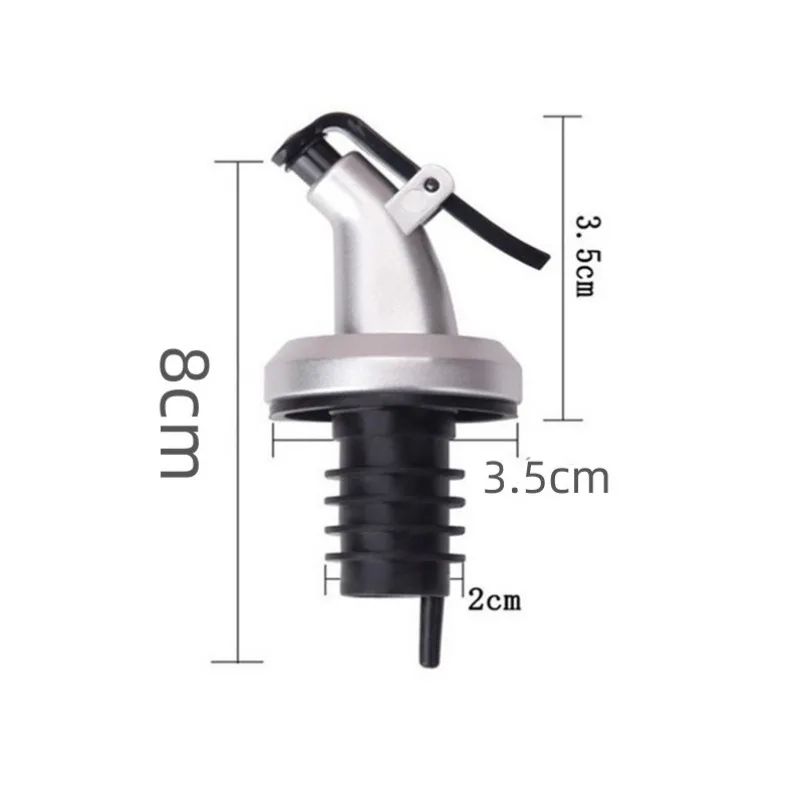 PourMaster LeakProof Bottle Spout Cap Universal Olive Oil Wine Sauce Dispenser Pourer Stopper 5