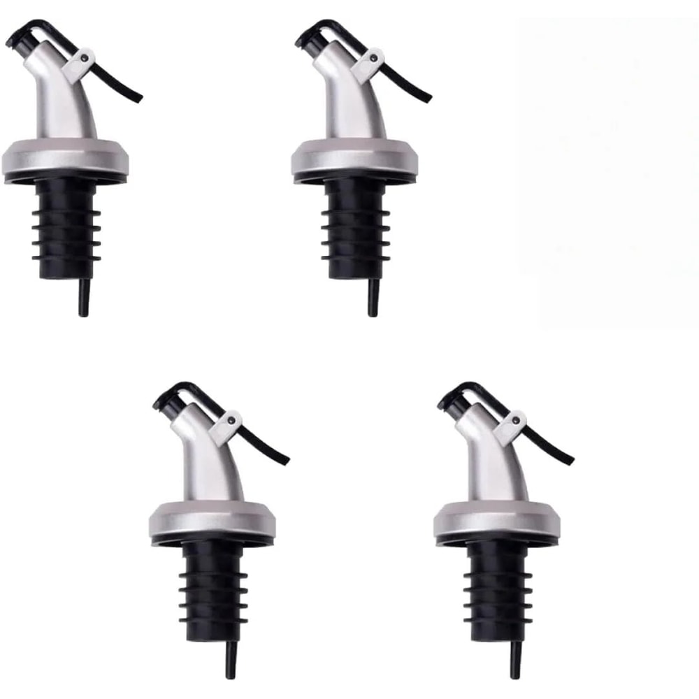 PourMaster LeakProof Bottle Spout Cap Universal Olive Oil Wine Sauce Dispenser Pourer Stopper 6