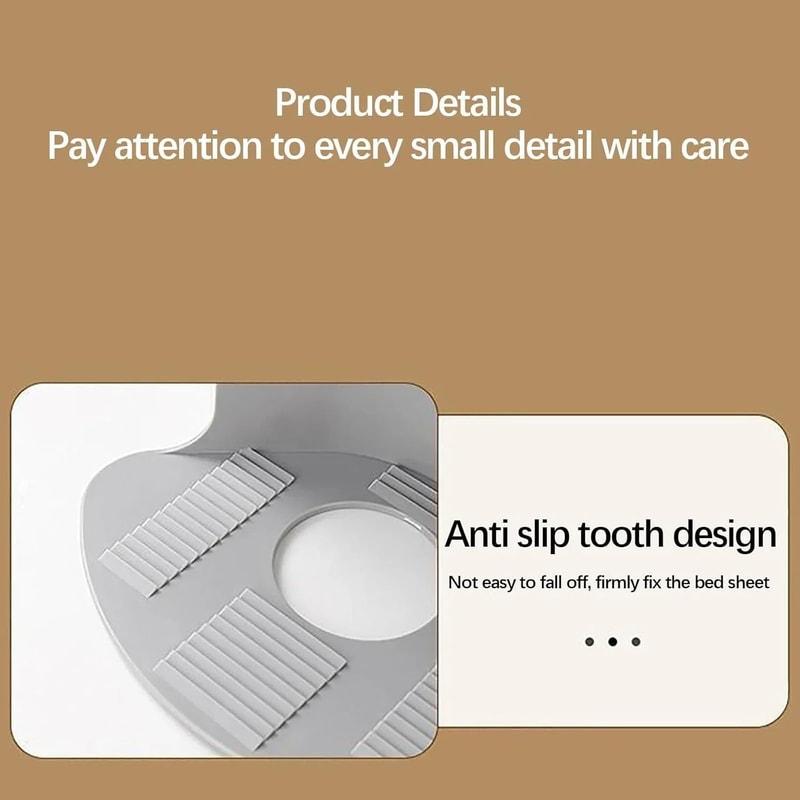 GripTight HeavyDuty Bed Sheet Clips Adjustable Corner Grippers For Secure WrinkleFree Bedding 4