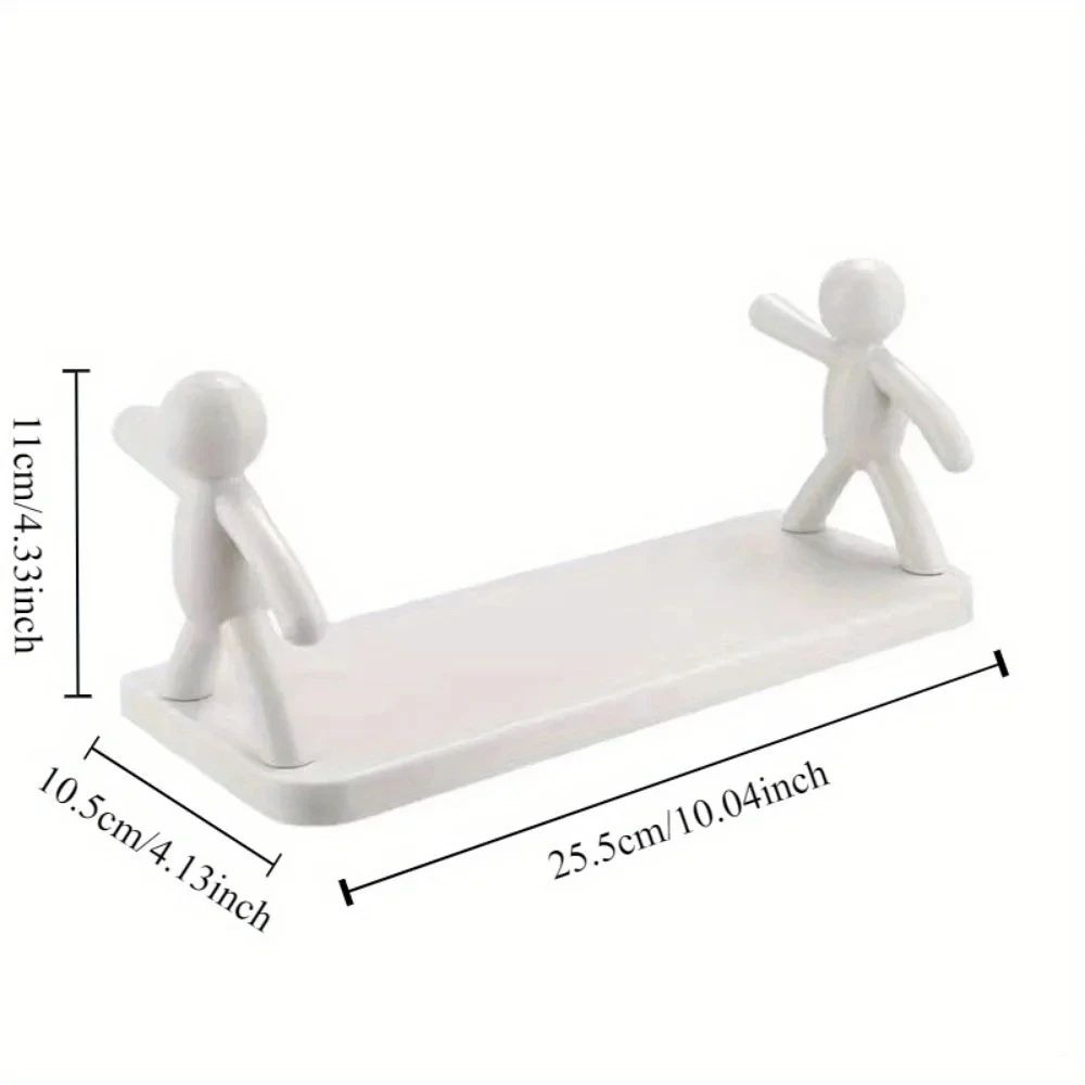 MiniBuddy Cartoon Storage Rack PunchFree MultiPurpose Organizer For Bathroom Kitchen Cosmetics 4