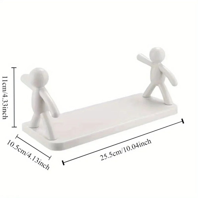 MiniBuddy Cartoon Storage Rack PunchFree MultiPurpose Organizer For Bathroom Kitchen Cosmetics 6