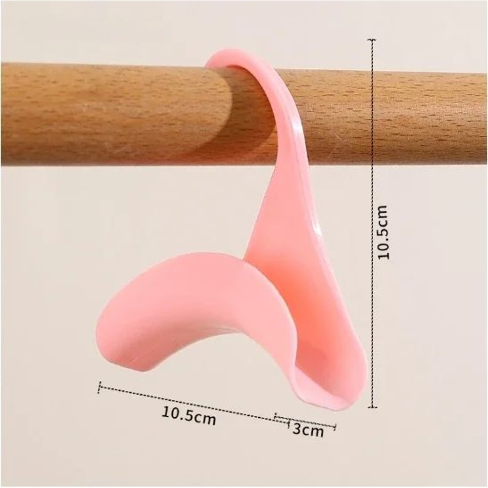 ClosetEase MultiPurpose Handbag Hanger Hook SpaceSaving Wardrobe Organizer For Bags Hats Scarves 6