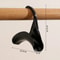 ClosetEase MultiPurpose Handbag Hanger Hook SpaceSaving Wardrobe Organizer For Bags Hats Scarves 9