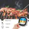 TempMaster Digital Meat Thermometer Touchscreen LCD BBQ Probe With Timer For Grill Oven Kitchen C 3