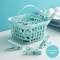 30pcs Windproof Laundry Clips Set With Storage Basket Heavy Duty AntiSlip Clothes Pins For Indoor 5