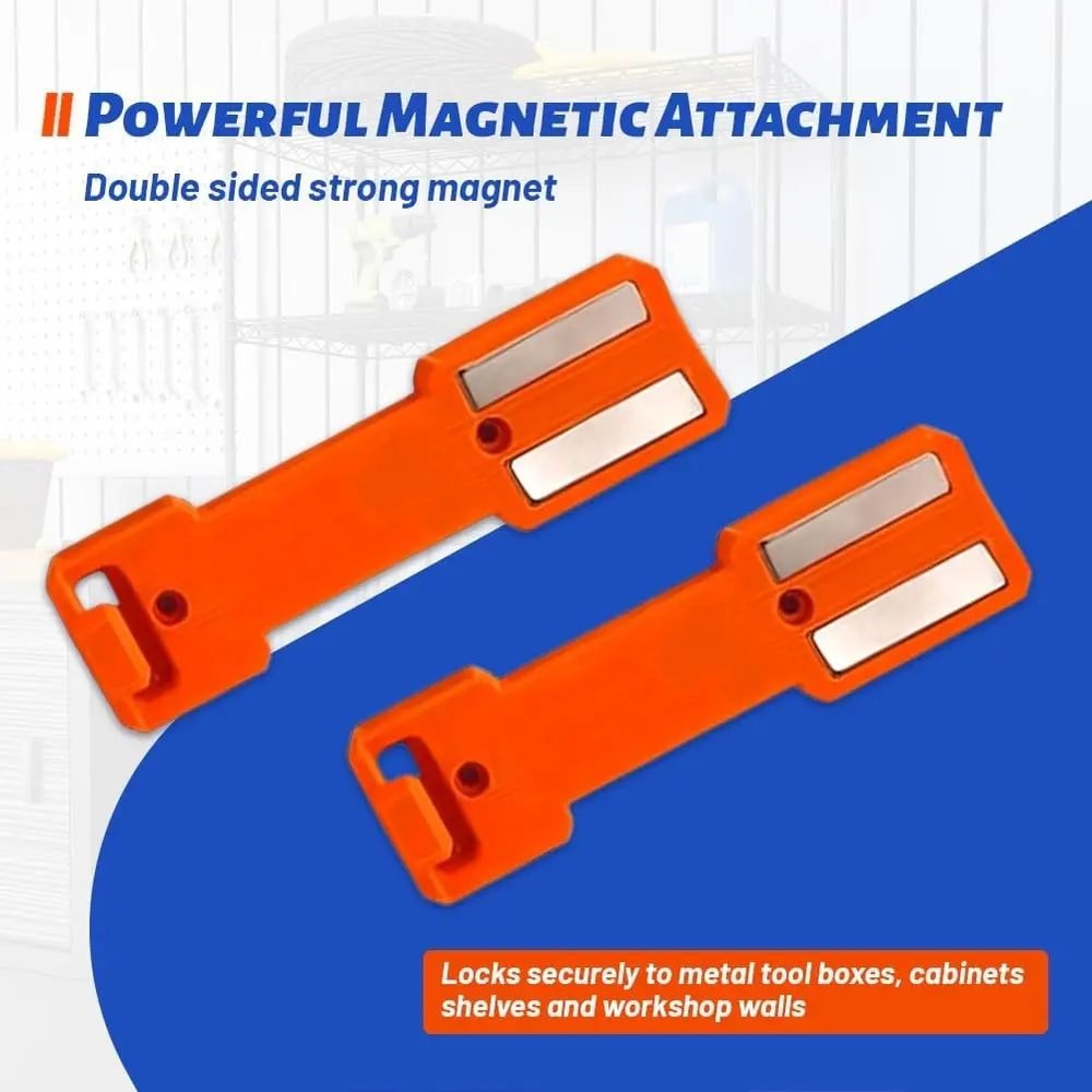 3D Magnetic Aerosol Can Holder Rack Heavy Duty SpaceSaving Spray Can Organizer For Garage Toolbox 5