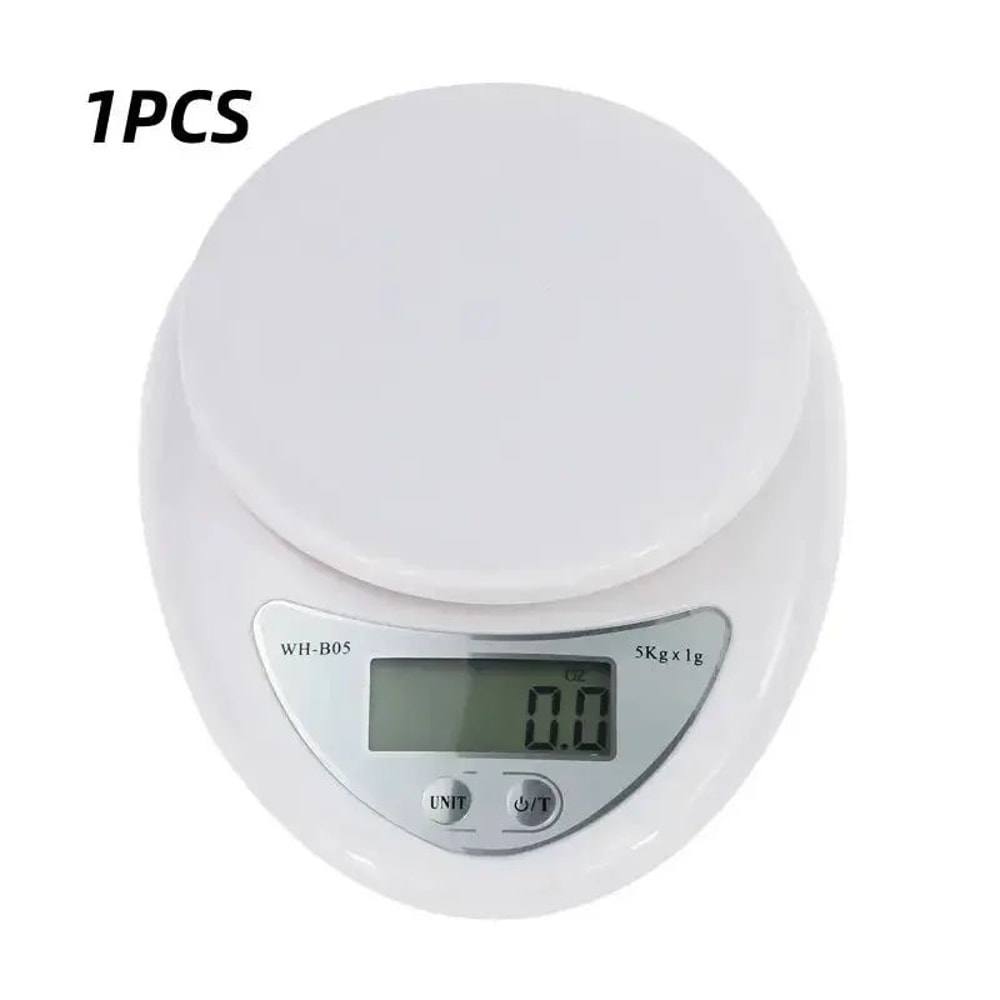 11lb Digital Kitchen Scale With LED Display High Precision Portable Food Weighing Scale For Cookin 6