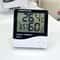 HTC1HTC2 Digital Thermometer Hygrometer Indoor Outdoor Temperature Humidity Monitor With Clock 3