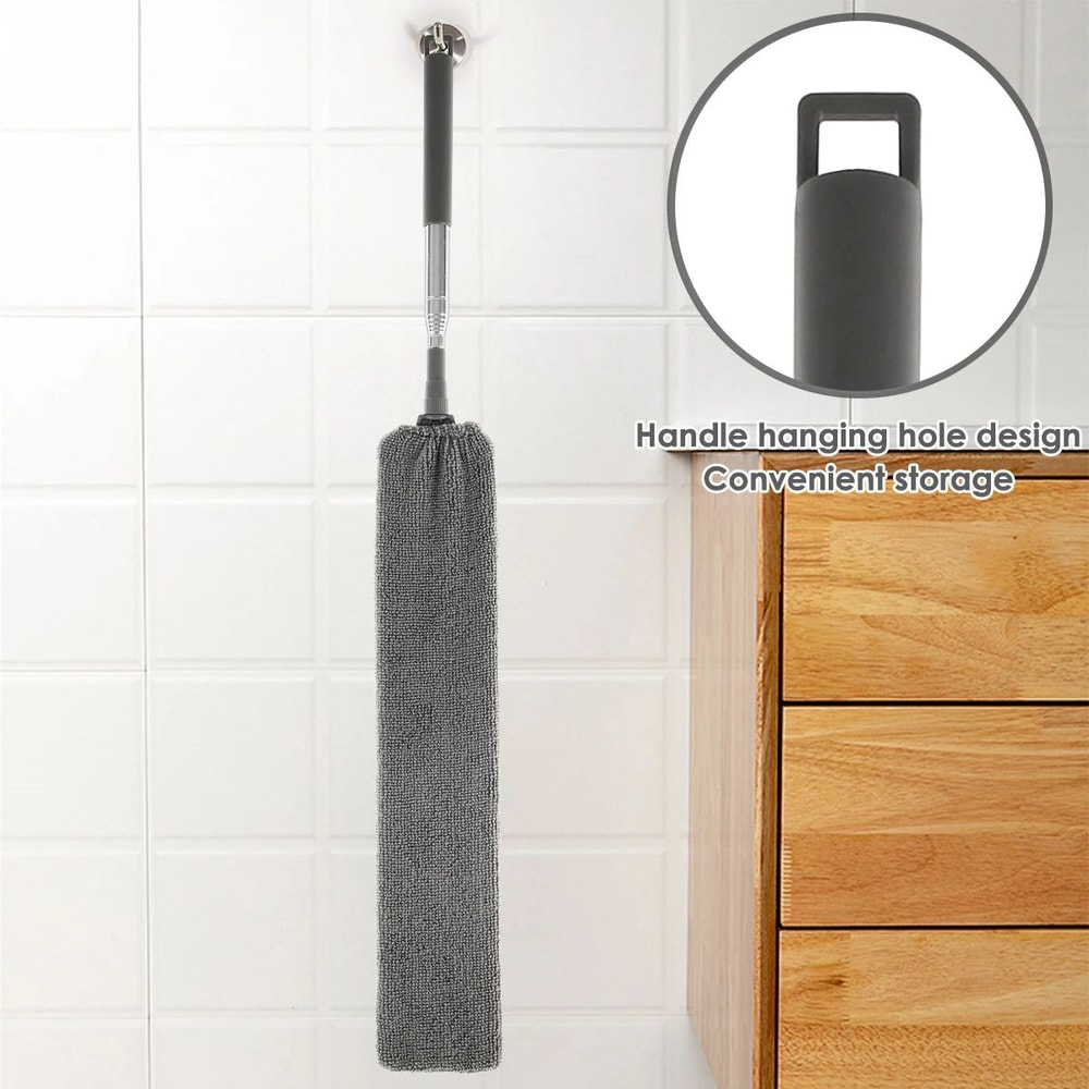 Extendable Gap Dust Cleaner With Microfiber Covers Flexible Long Reach Duster Brush For HardtoReac 5