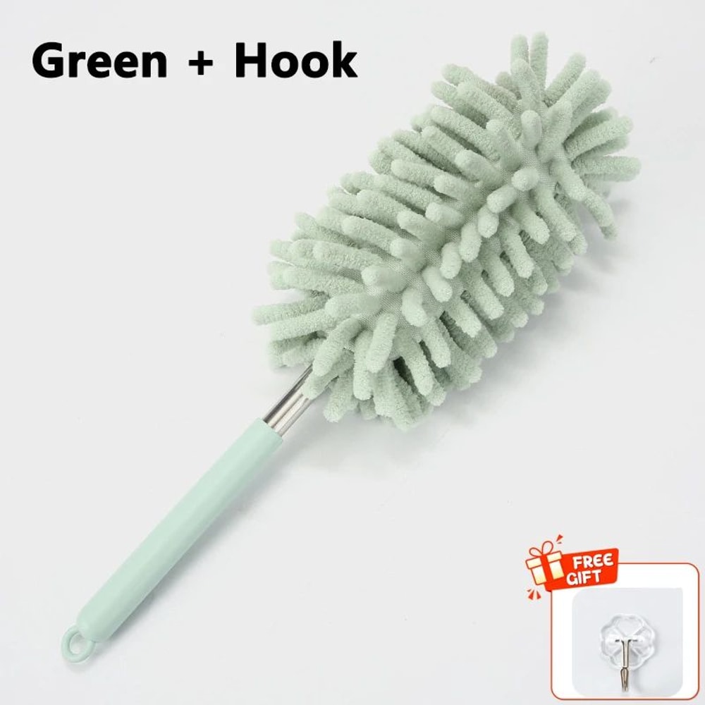 Telescopic Flexible Duster Brush Extendable Stainless Steel Dust Cleaner For Home Car Interior 7