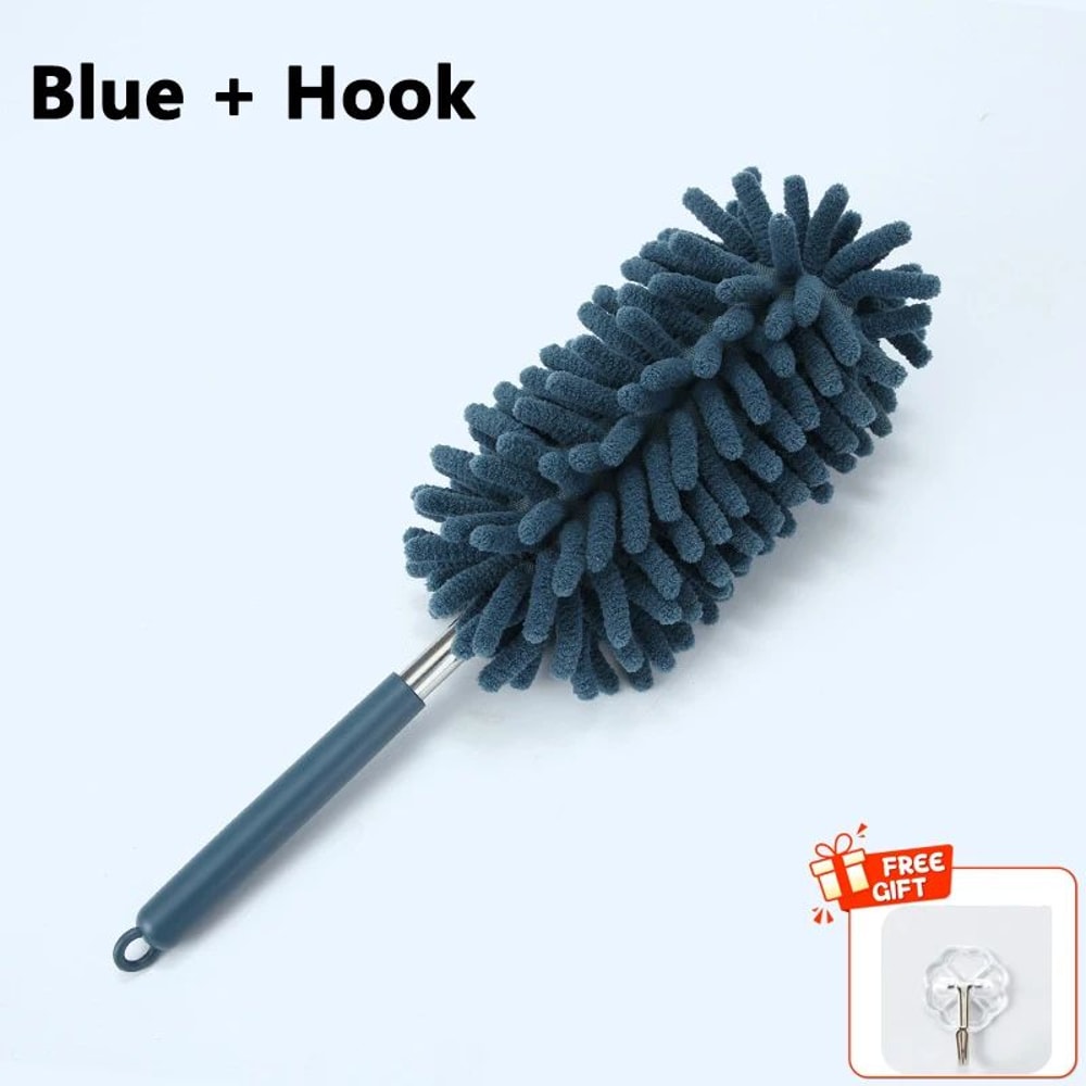Telescopic Flexible Duster Brush Extendable Stainless Steel Dust Cleaner For Home Car Interior 9