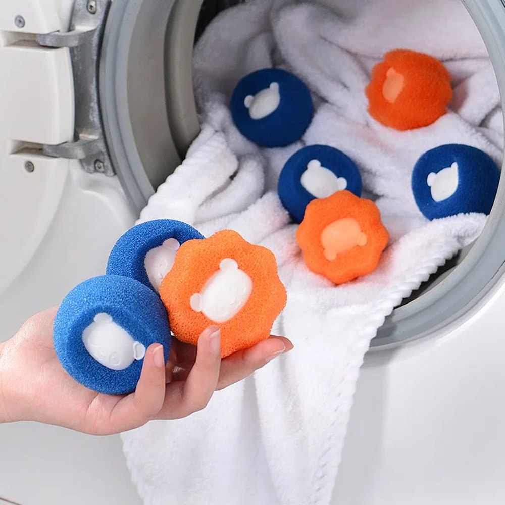 Pet Hair Remover Laundry Balls Reusable Washing Machine Fur Catcher For Clothes Bedding 0
