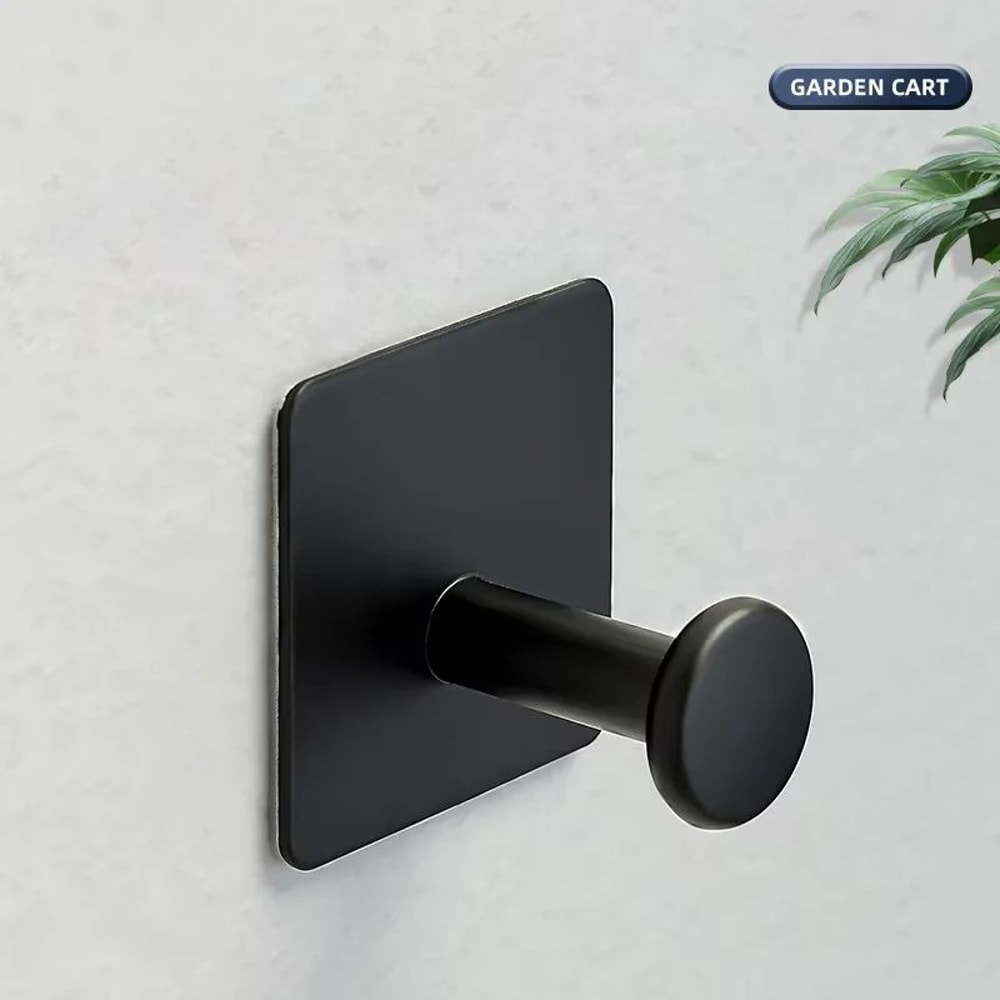 Heavy Duty Adhesive Towel Hooks Waterproof Stainless Steel Wall Hooks For Bathroom Kitchen 3