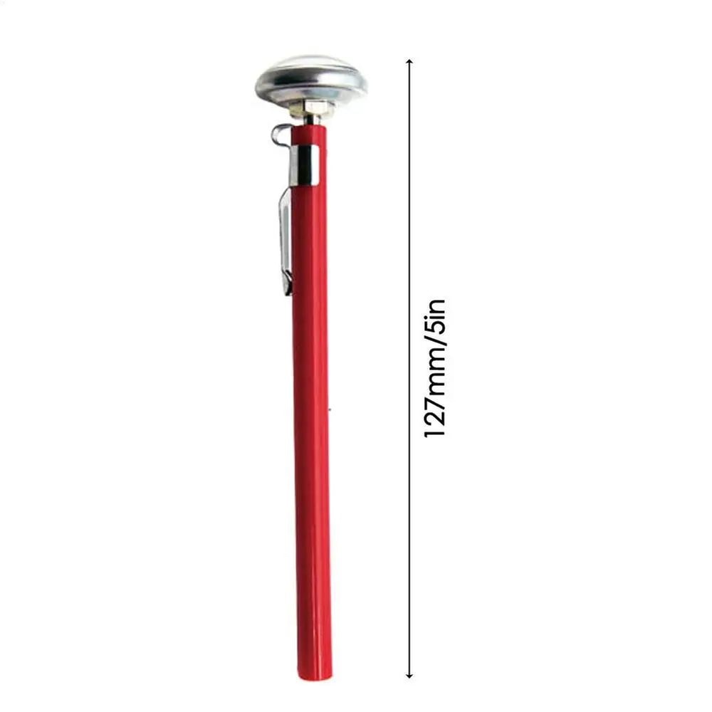 Stainless Steel Soil Temperature Thermometer High Accuracy Ground Compost Temperature Meter For G 2