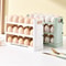 36Grid Flip Egg Holder For Refrigerator Detachable Egg Storage Organizer With Freshness Timer 3