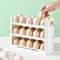 36Grid Flip Egg Holder For Refrigerator Detachable Egg Storage Organizer With Freshness Timer 7