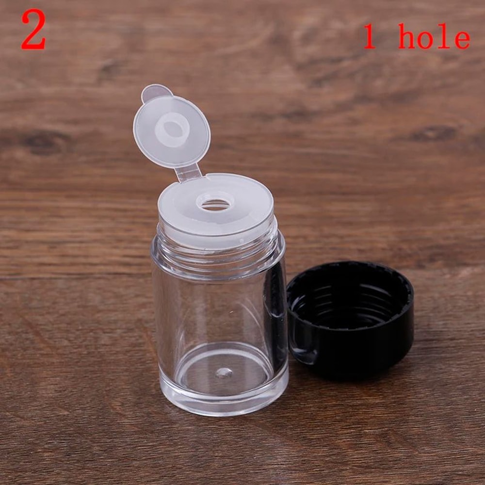 Refillable Loose Powder Jar With Sifter Nail Glitter Powder Container 1312 Hole Options 7