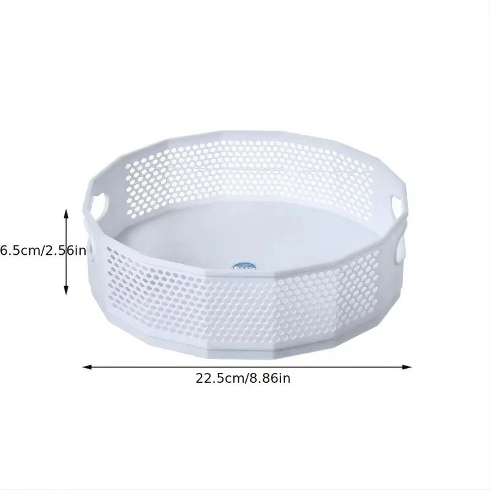 360 Rotating Storage Rack Organizer MultiPurpose Lazy Susan For Kitchen Bathroom Countertop 4