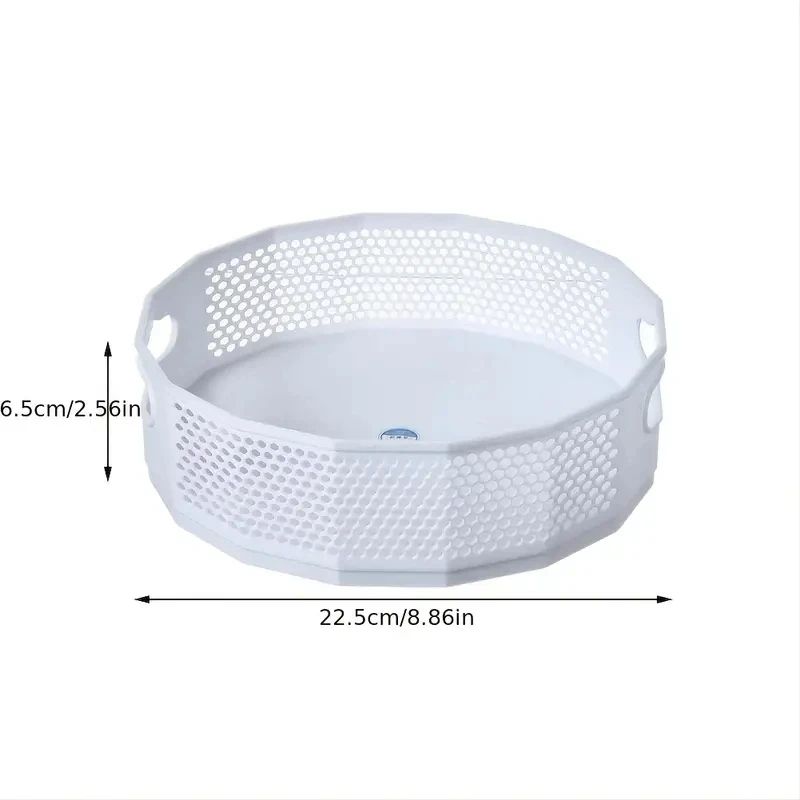 360 Rotating Storage Rack Organizer MultiPurpose Lazy Susan For Kitchen Bathroom Countertop 4