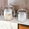 Airtight Food Storage Canister Set Clear Plastic Flour Grain Snack Containers With Lids 4