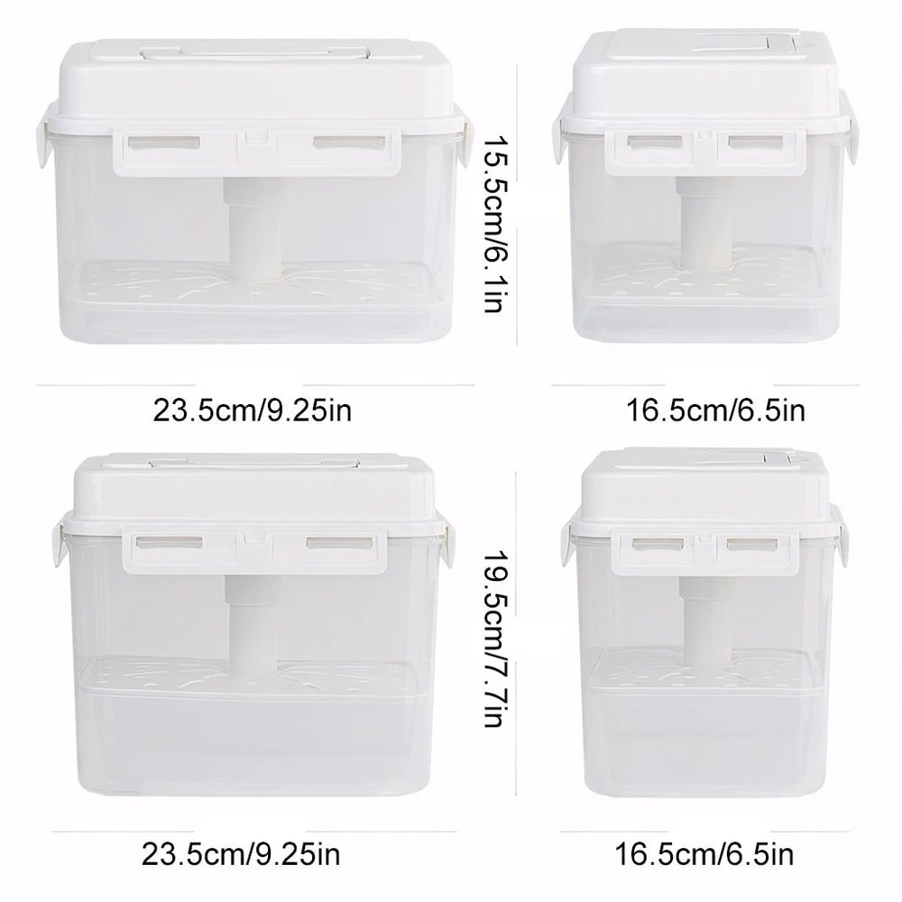 Leakproof Pickle Jar With Press Plate Airtight Kimchi Fermentation Storage Container 4