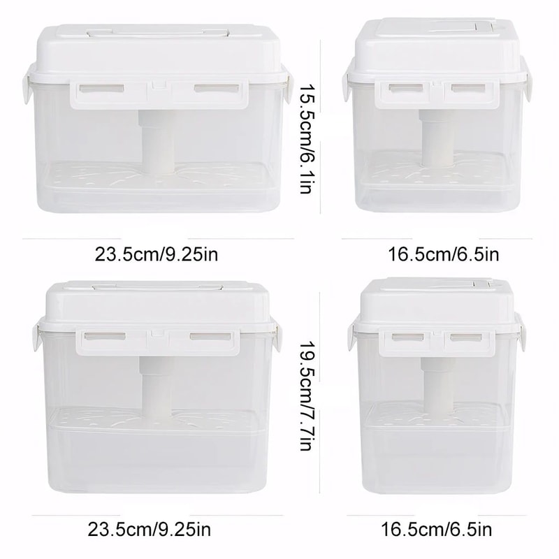 Leakproof Pickle Jar With Press Plate Airtight Kimchi Fermentation Storage Container 4