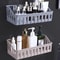 NoDrill Bathroom Shelf Organizer Wall Mounted Shower Storage Rack For Shampoo Toiletries 0