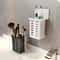 WallMounted Toothbrush Holder Stand Functional Bathroom Toothpaste Toothbrush Storage Rack 3