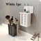 WallMounted Toothbrush Holder Stand Functional Bathroom Toothpaste Toothbrush Storage Rack 7