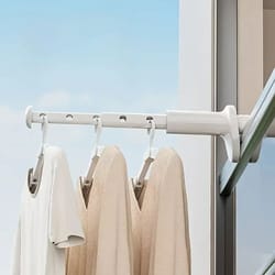 portable folding clothes hangers – extendable travel drying rack space-saving organizer